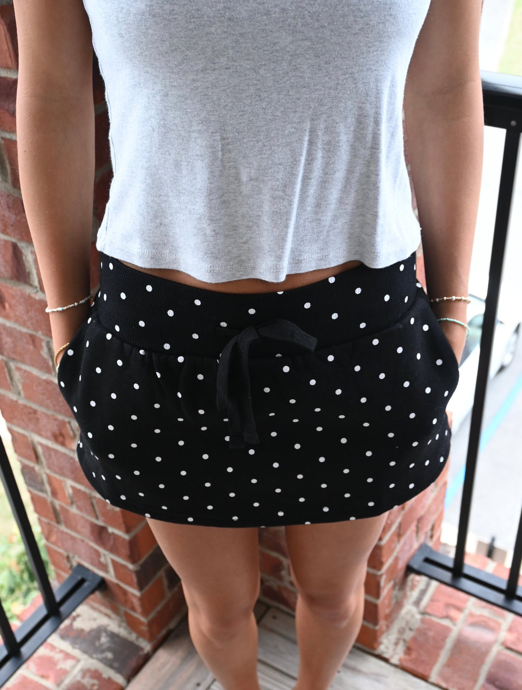 MEG POLKA DOT SKORT